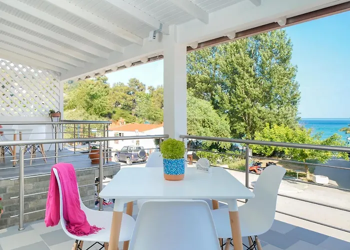 Lejlighed Golden Beachside Terrace Chrisi Ammoudia